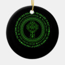 Search for irish blessing christmas tree decorations Clover