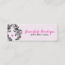 Search for face business cards Pink