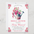 Search for watering can bridal shower invitations Watercolor