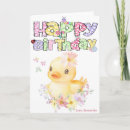 Search for rubber duck birthday cards Baby
