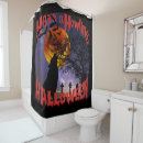 Search for halloween shower curtains Wolf