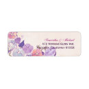 Search for morning glory return address labels Elegant