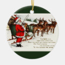 Search for vintage reindeer christmas tree decorations Sleigh