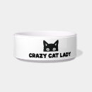 Search for cat bowls Crazy cat lady