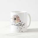 Search for just breathe coffee mugs Yoga
