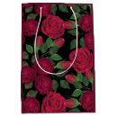 Search for red roses gift bags Black