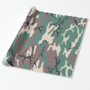 Search for woodland camo wrapping paper Green