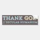 Search for secular bumper stickers Religion