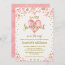 Search for a little sweetheart invitations For her