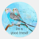 Search for budgies stickers Parakeets