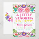 Search for senorita baby shower invitations Flowers