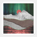 Search for northern light stickers Mountains