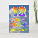 Search for twelfth cards 12 years old