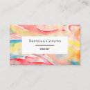 Search for creative arts business cards Paint