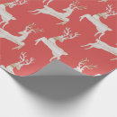 Search for woods wrapping paper Reindeer