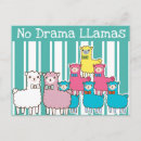 Search for no drama postcards Alpaca
