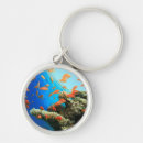 Search for coral reef key rings Blue