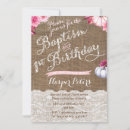 Search for baptism 1st birthday invitations Girl