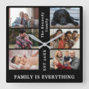 Search for photo collage template clocks Black