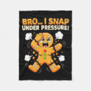 Search for gingerbread man blankets Oh snap