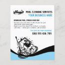 Search for pool flyers Pool cleaning services