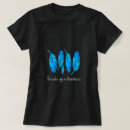 Search for blue feather tshirts Feathers