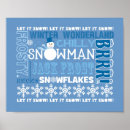Search for let it snow posters White