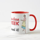 Search for housework mugs Retro