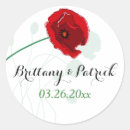 Search for red black and green stickers Flower
