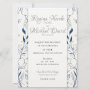 Search for something blue wedding invitations Bride