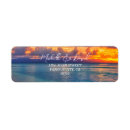 Search for beach sunset return address labels Modern