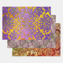 Search for vintage holiday wrapping paper Damask