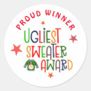 Search for winners stickers Colourful