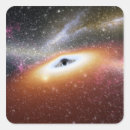 Search for black hole stickers Space