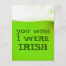 Search for green beer postcards Irish