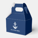Search for nautical favour boxes Anchor