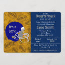 Search for quarterbacks invitations Baby