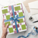 Search for patchwork wrapping paper Bright