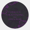 Search for gothic thank you stickers Purple