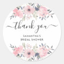 Search for floral bridal address stickers Pink
