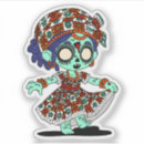Search for kawaii zombie stickers Horror