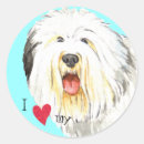 Search for old english sheepdogs stickers Oes