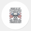 Search for patriotic skull stickers Funny4thofjuly