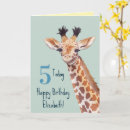 Search for giraffe birthday cards Children