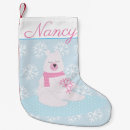 Search for polar bear christmas stockings Adorable