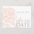 Search for grey coral save the dates Elegant