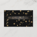 Search for starry night sky business cards Black