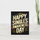 Search for single awareness day cards Hand drawn