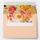 Search for colorful wedding envelopes Rustic