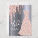 Search for 40 and fabulous invitations Gown